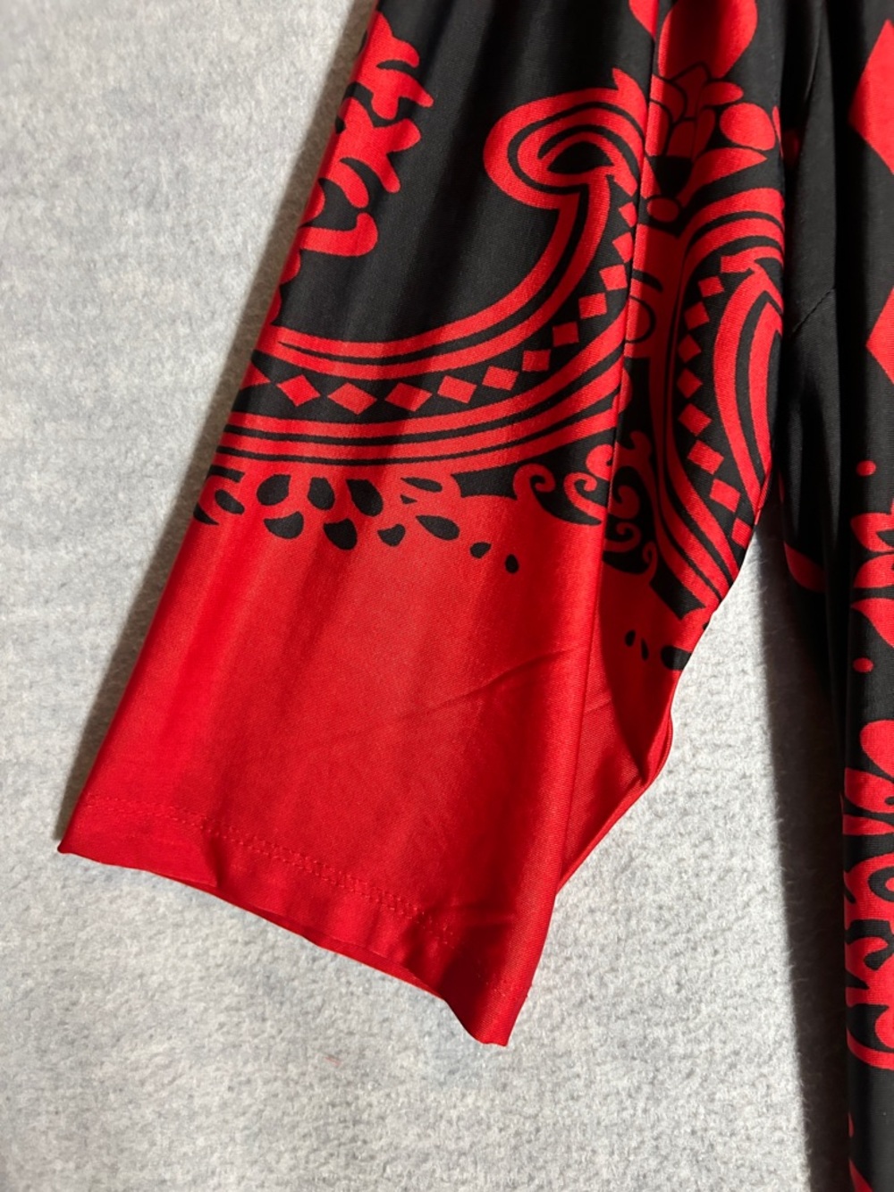 SERENGETI Long Line Jersey Knit Wrinkle Resistant Front Tucks Oversized Top - Picture 8 of 16